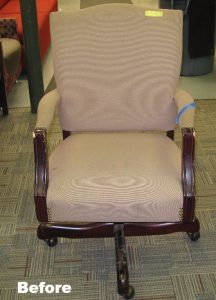 Before image of chair